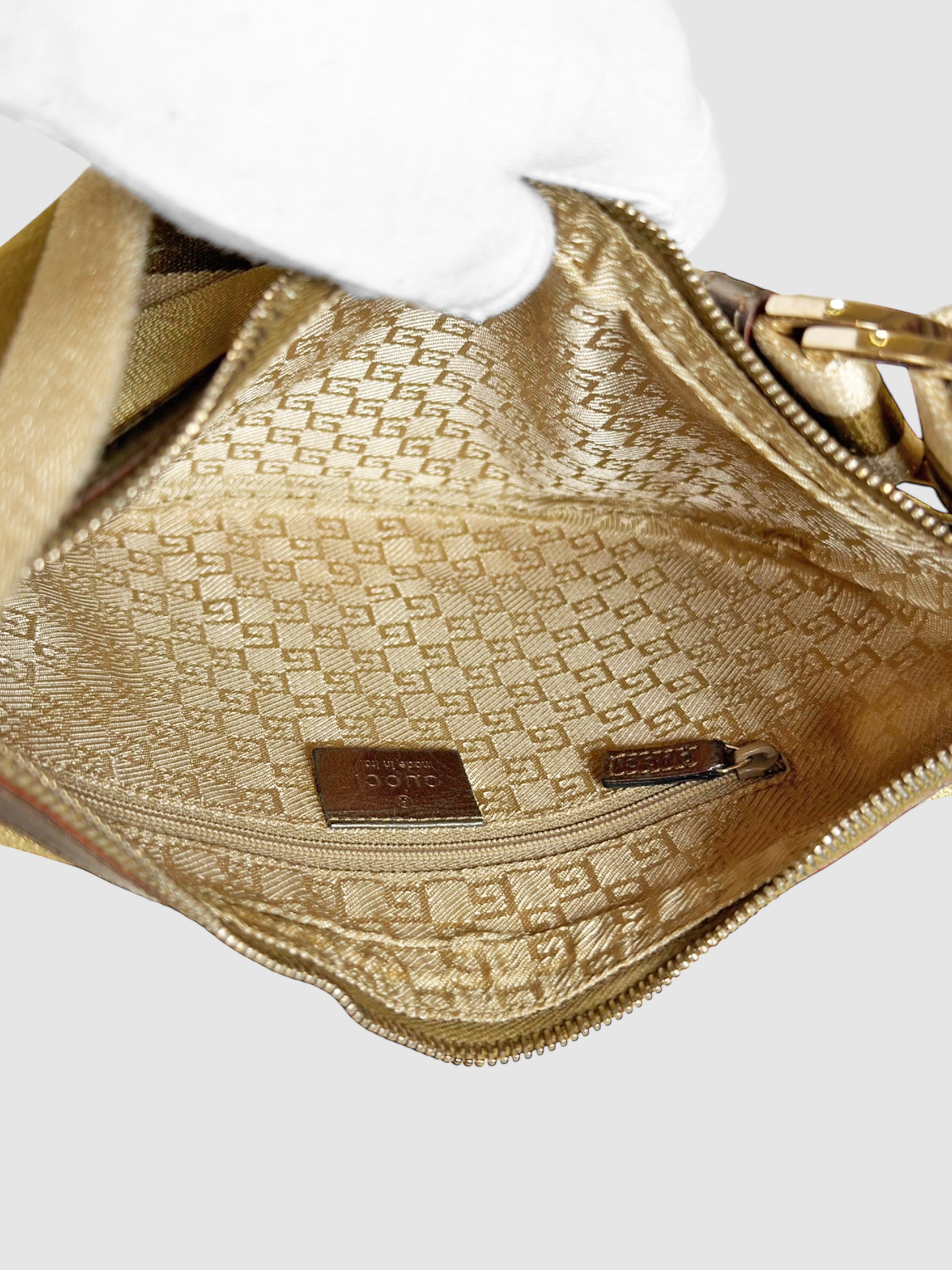 Metallic Shoulder Bag