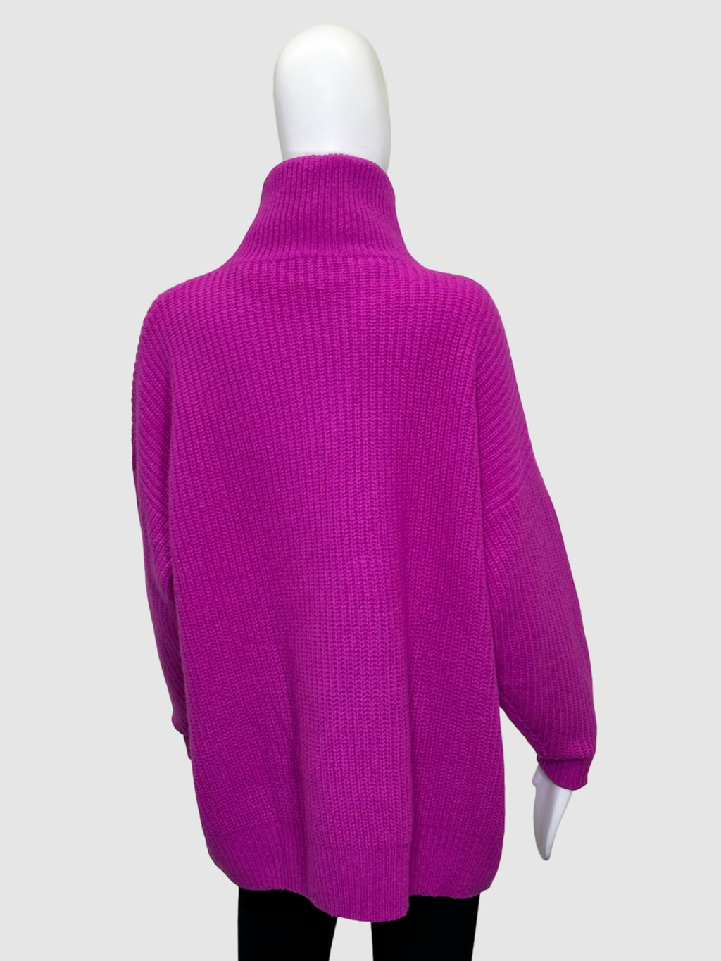 Autumn Cashmere Chunky Turtleneck Sweater - Size XL