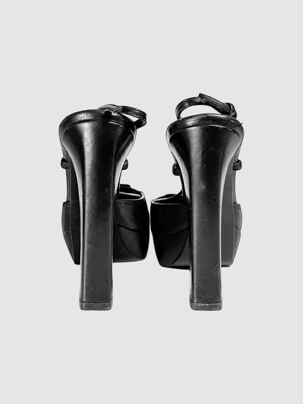 Leather Slingback Pumps