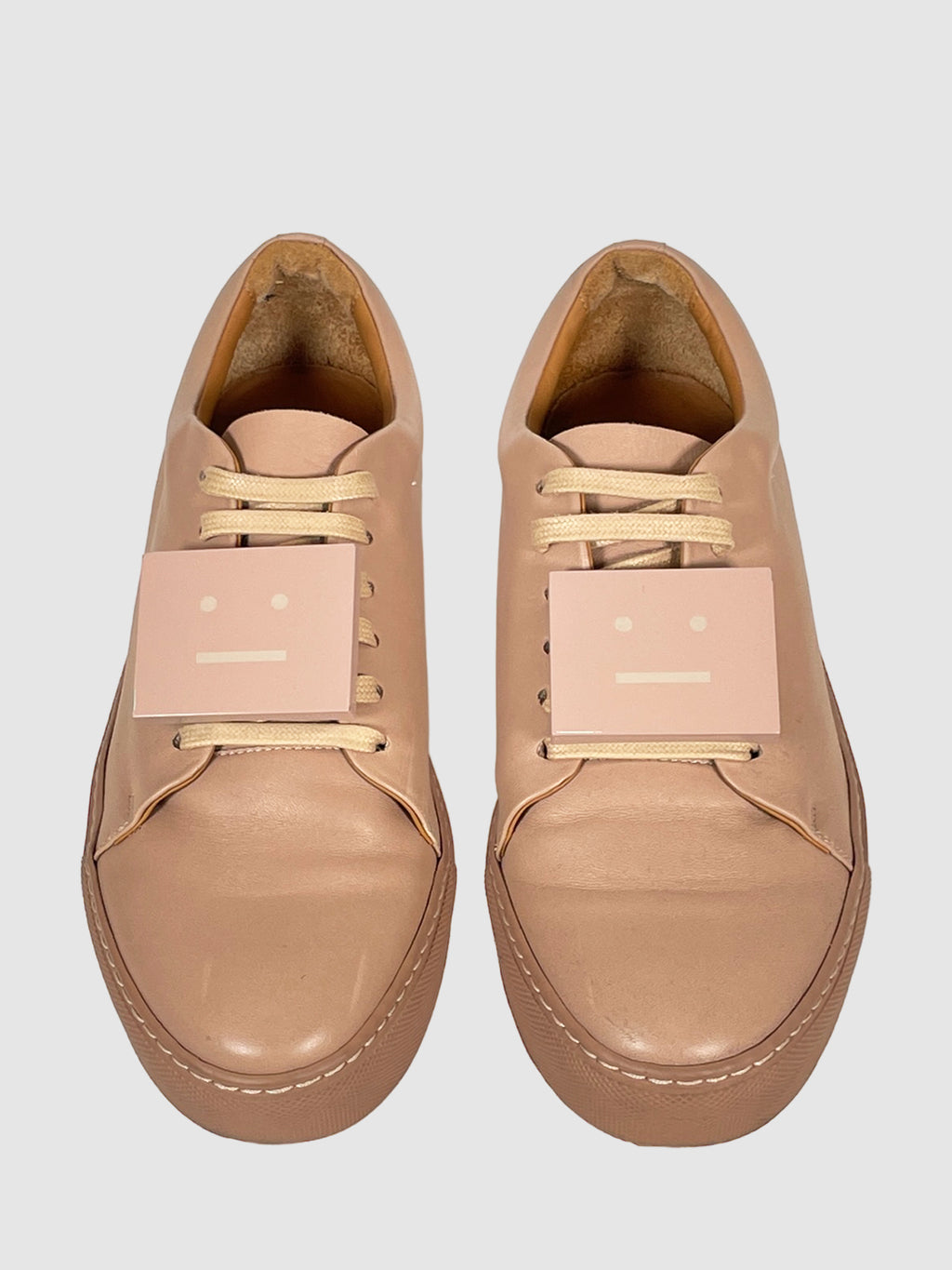 Leather Low Top Sneakers - Size 40