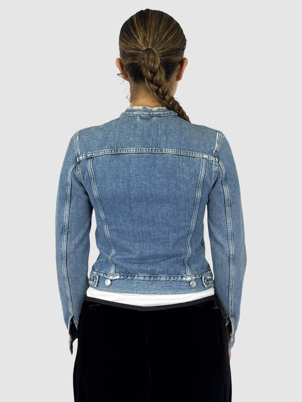 Denim Button-Up Jacket