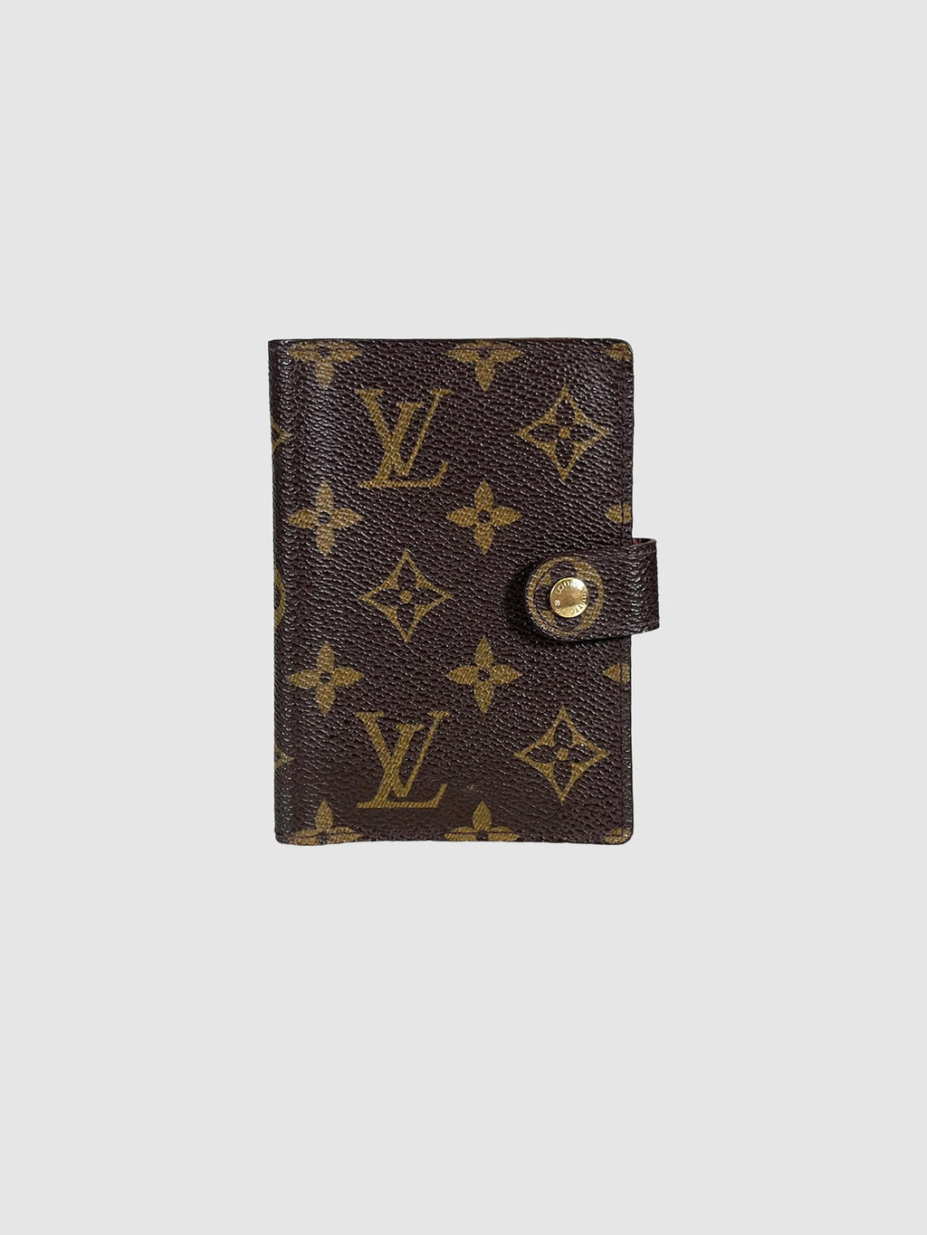 Monogram Mini Agenda Cover with Pen