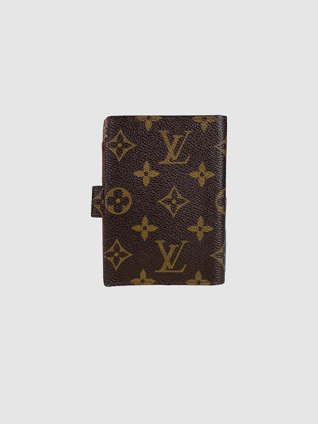 Monogram Mini Agenda Cover with Pen