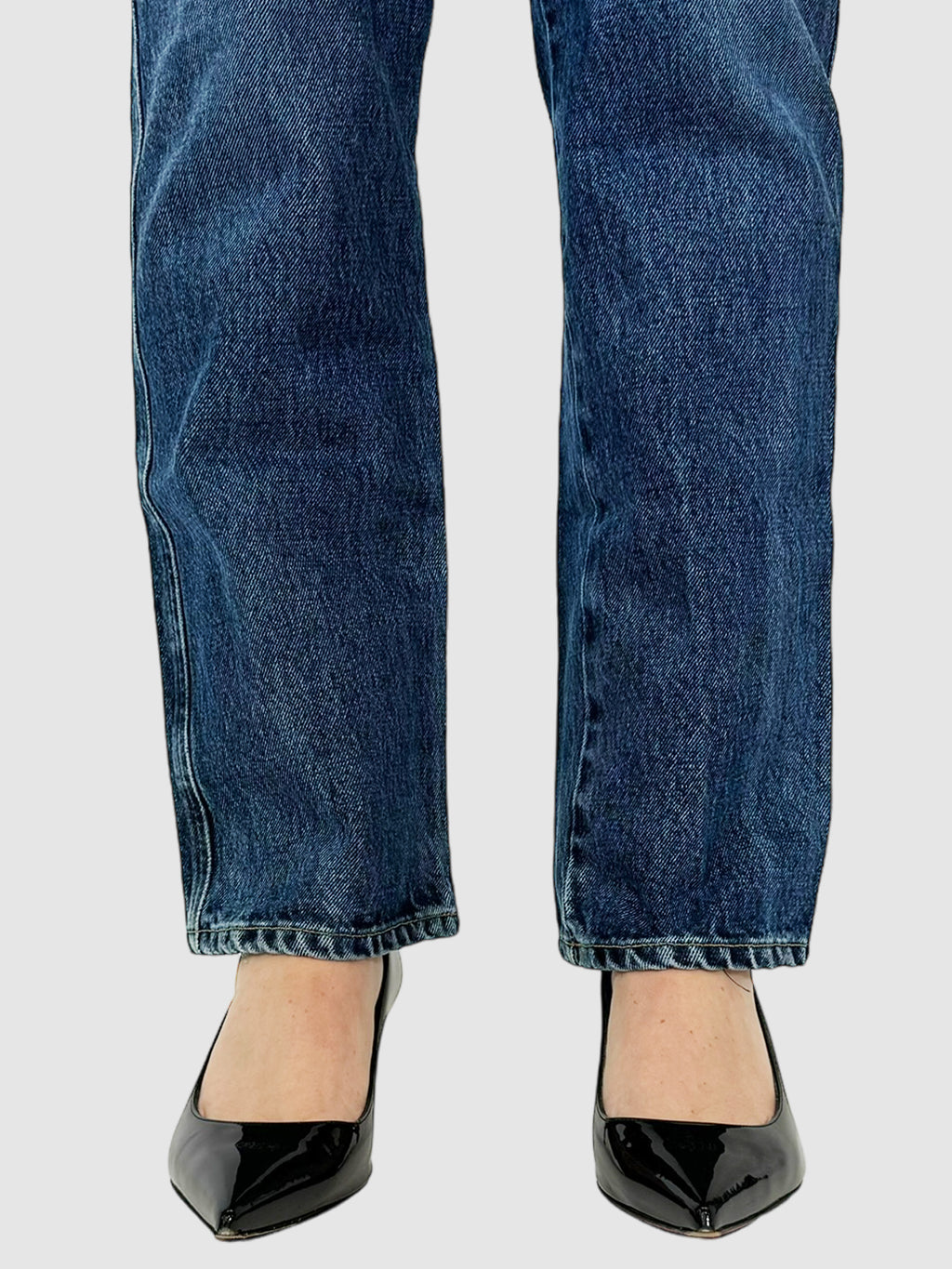 Pinch Waist Kick-Flare Jeans - Size 25