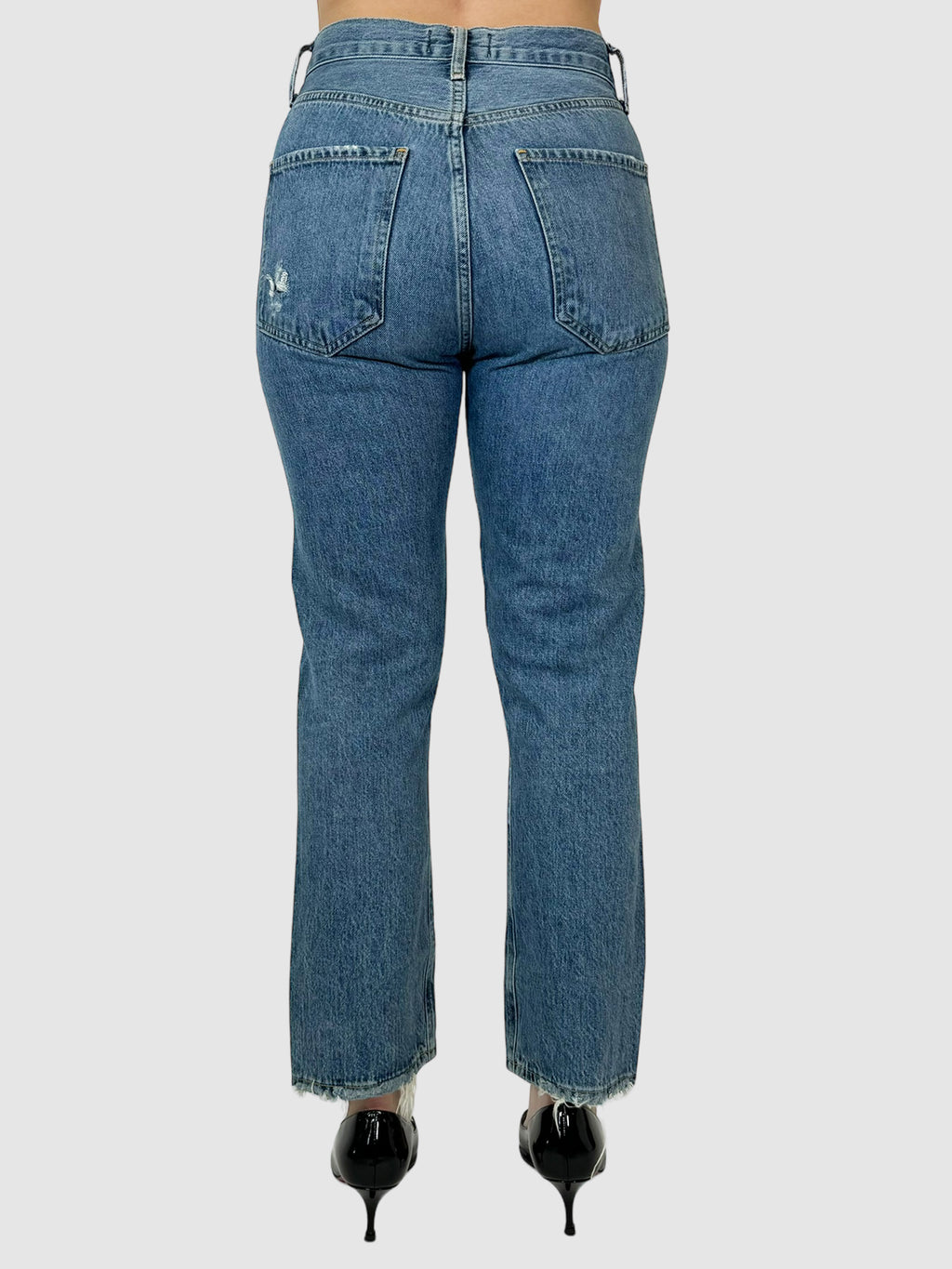 Riley Straight Crop Jeans - Size 25