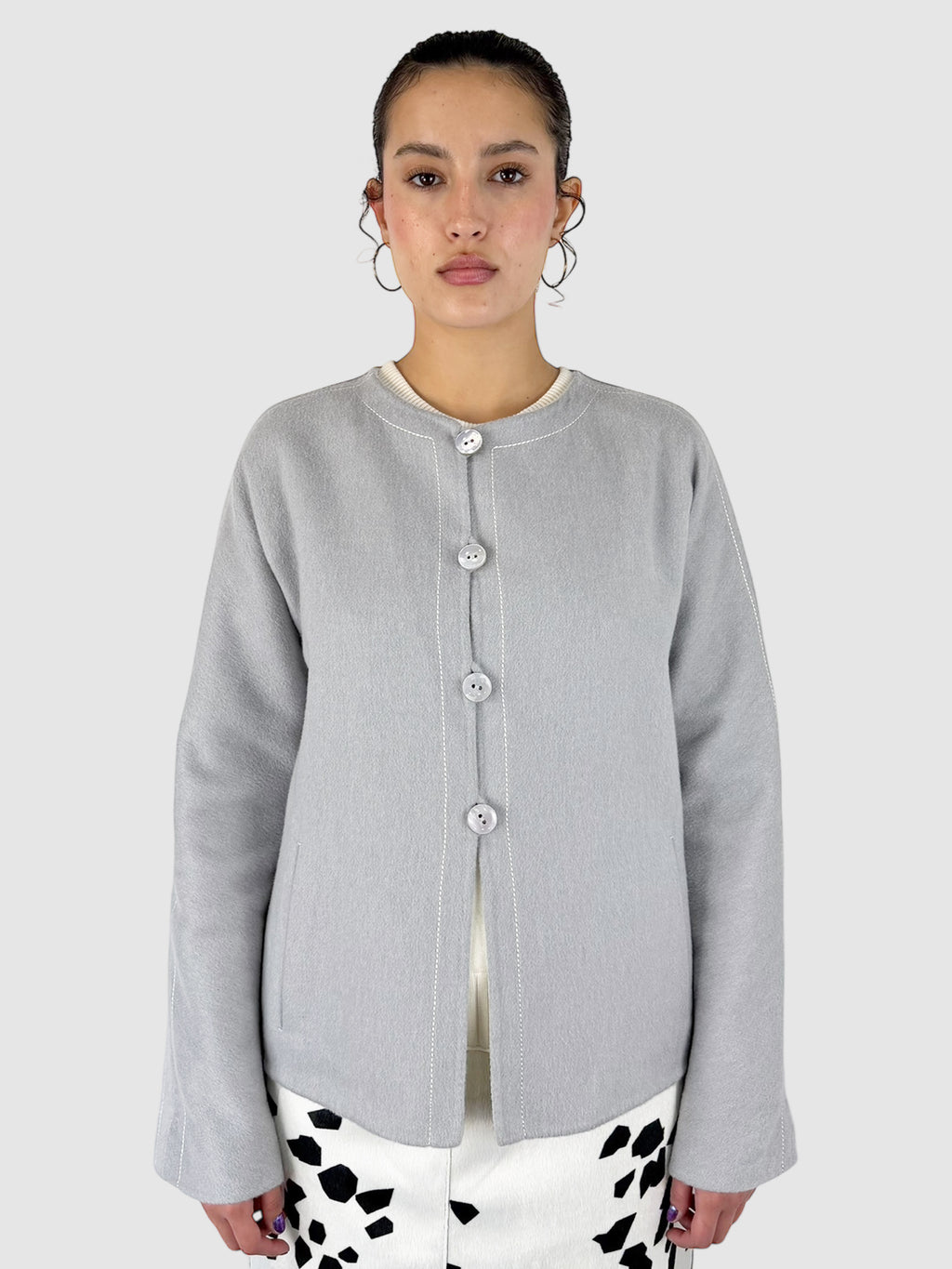 Cashmere Single-Breasted Coat