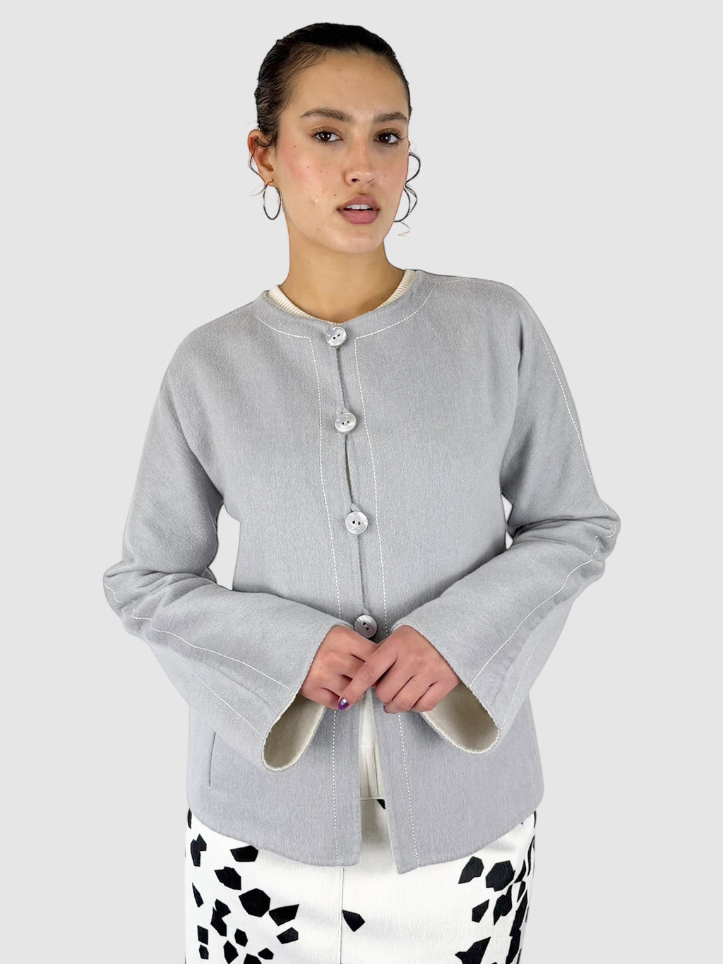 Cashmere Single-Breasted Coat