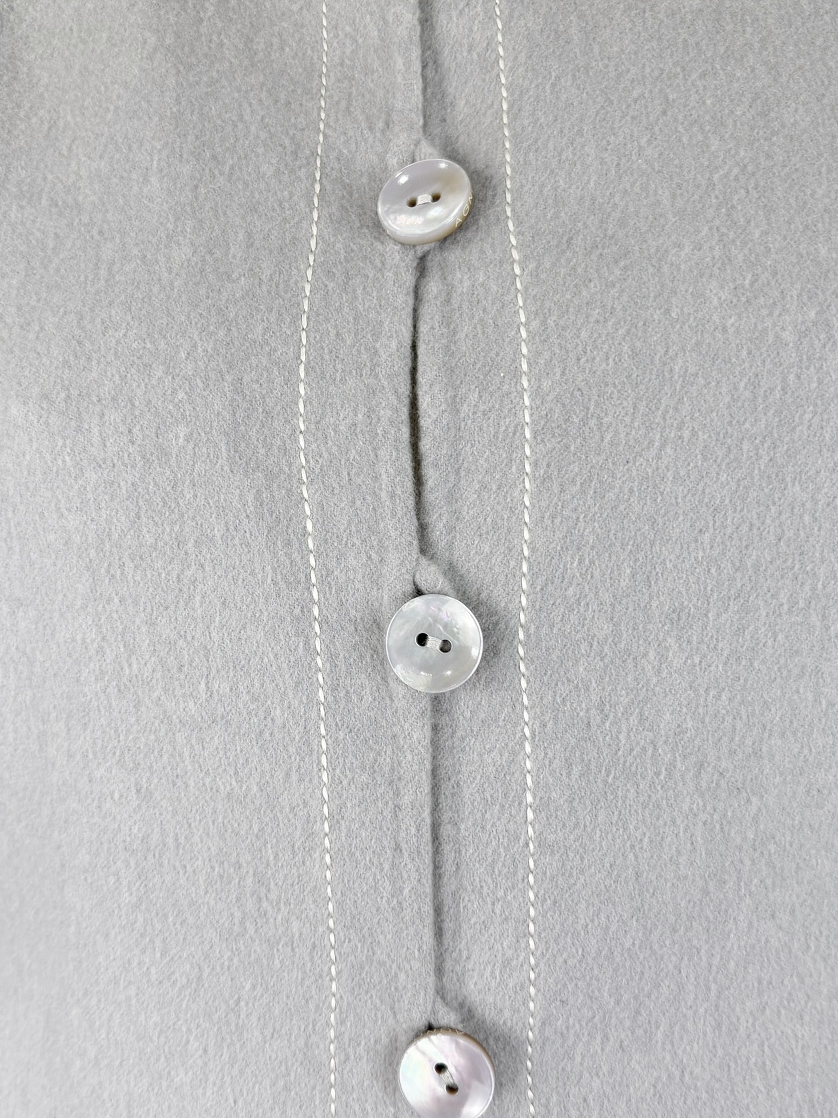 Cashmere Single-Breasted Coat