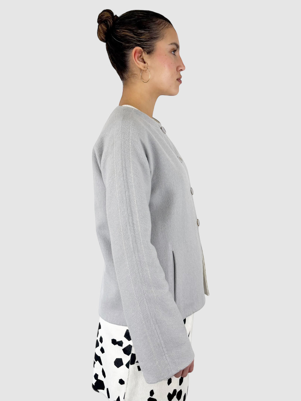 Cashmere Single-Breasted Coat