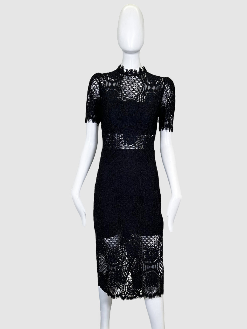 Alexis Lace Shift Dress - Size M