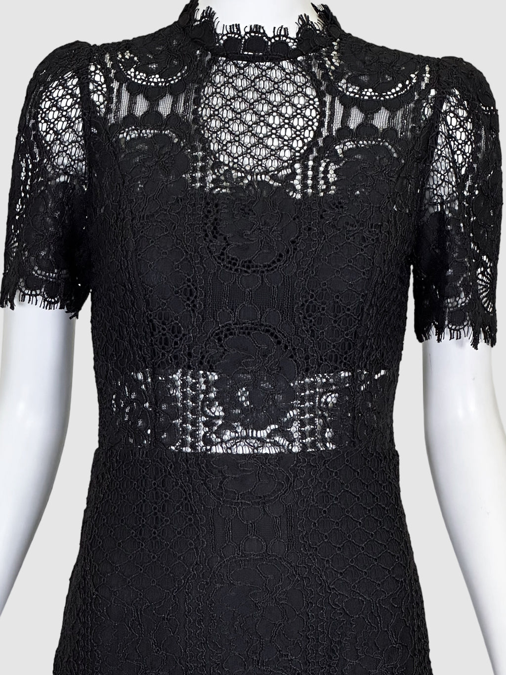 Alexis Lace Shift Dress - Size M