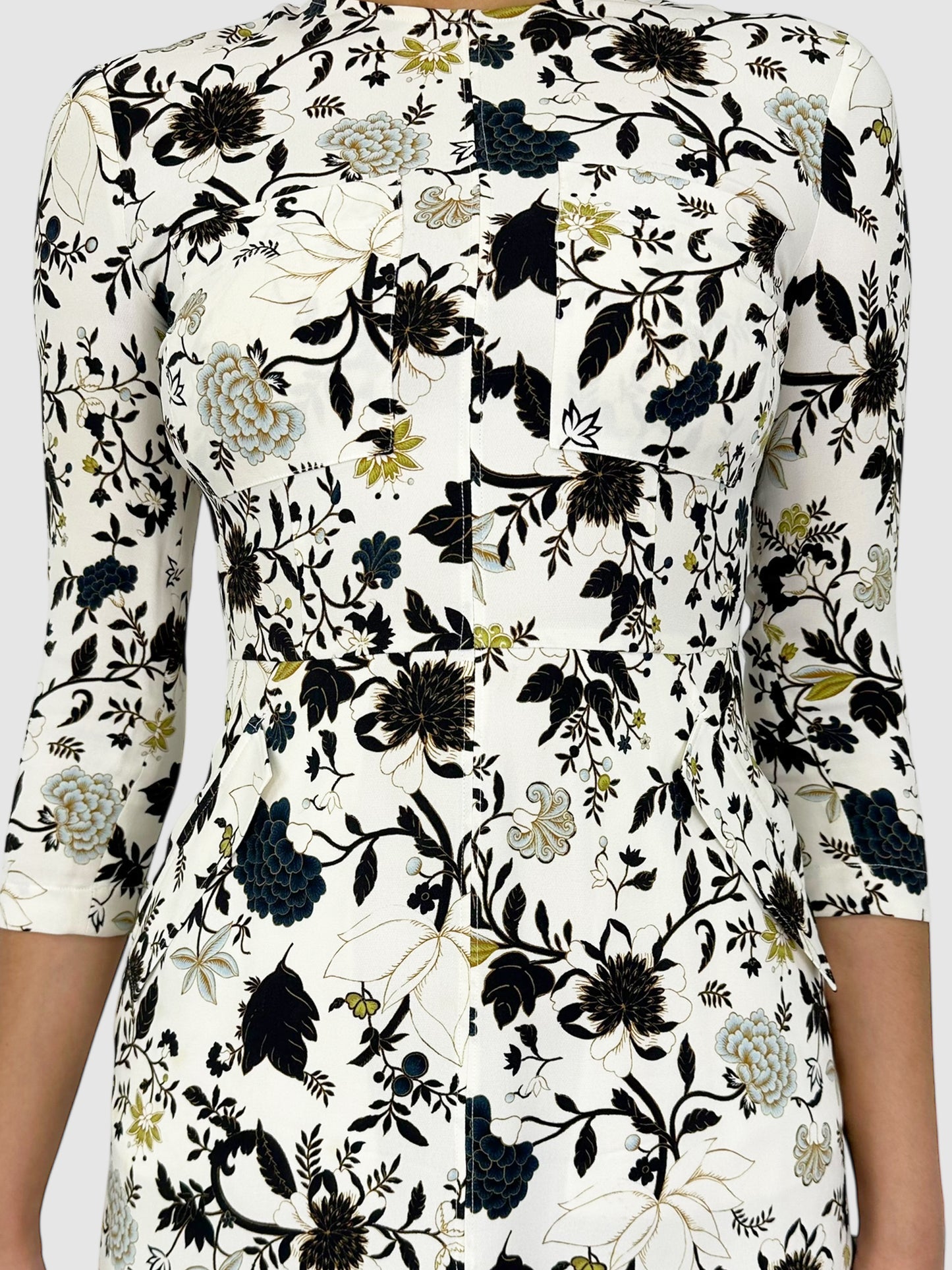 Floral Terry Dress