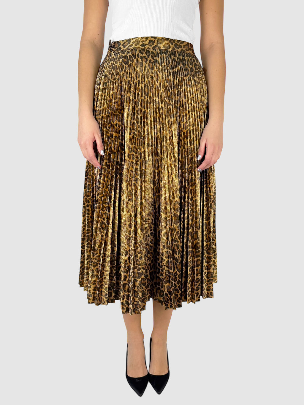 Metallic Bobby Skirt