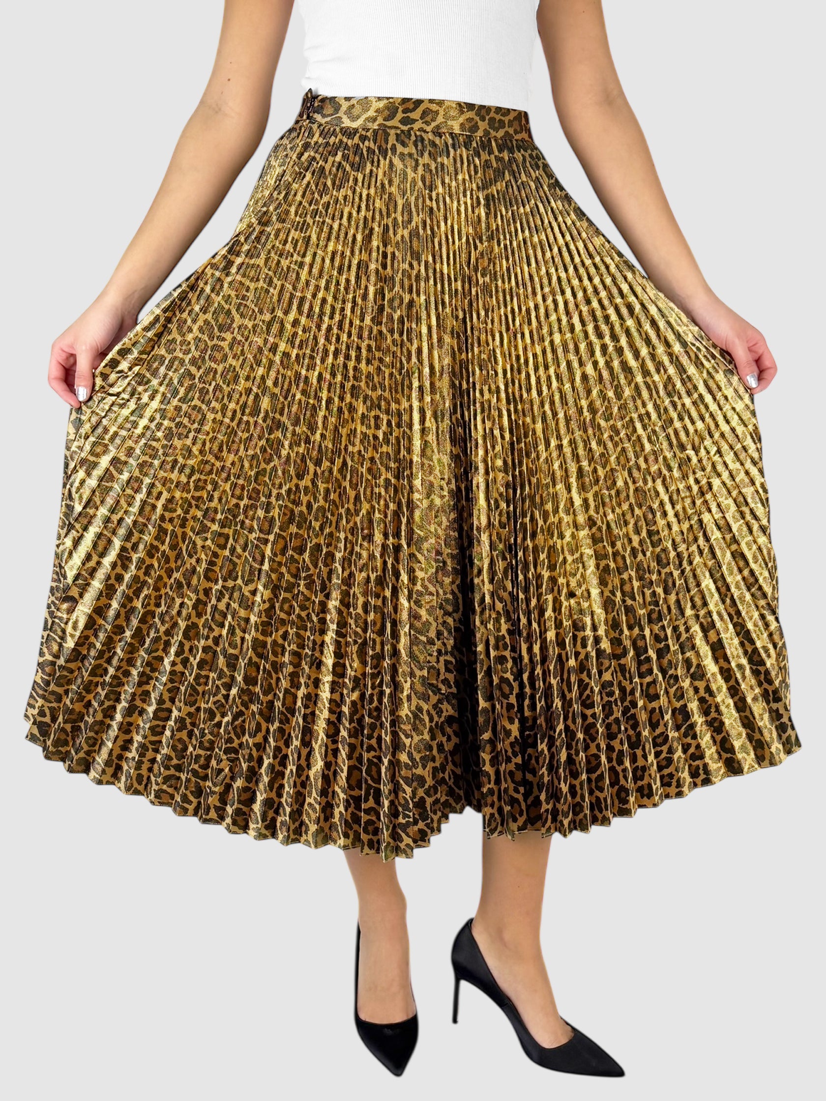 Metallic Bobby Skirt
