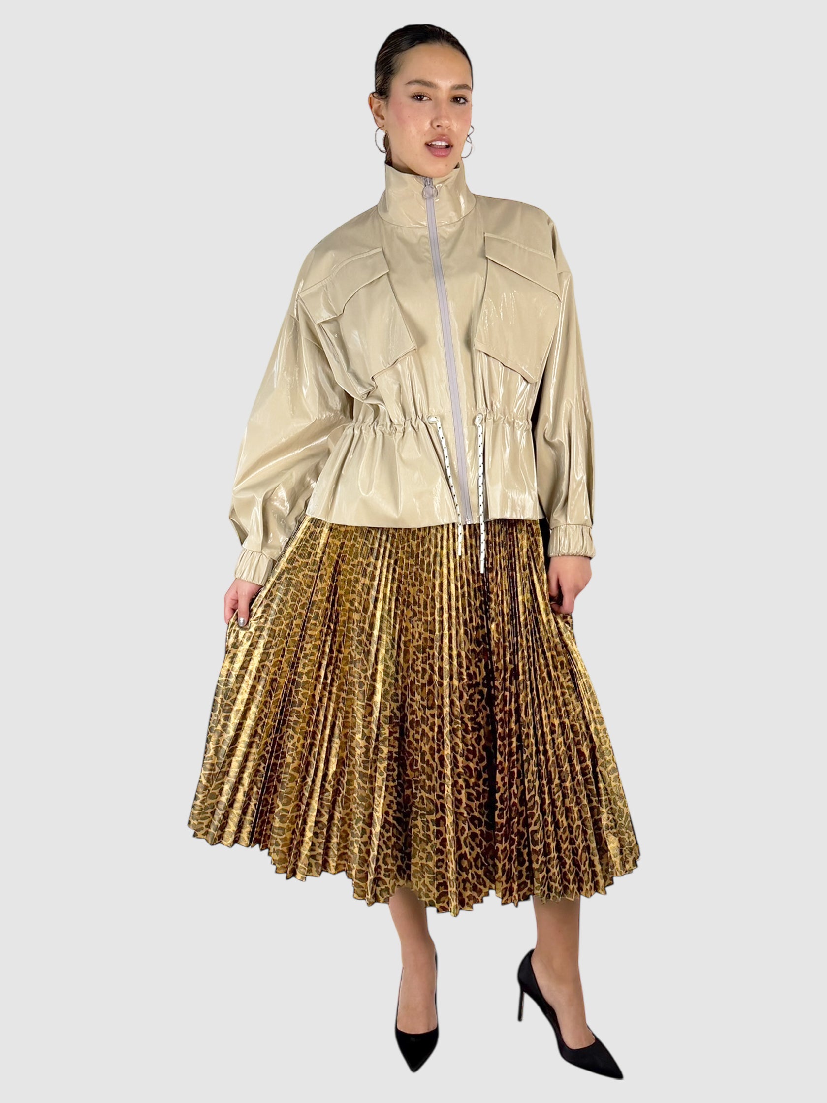 Metallic Bobby Skirt