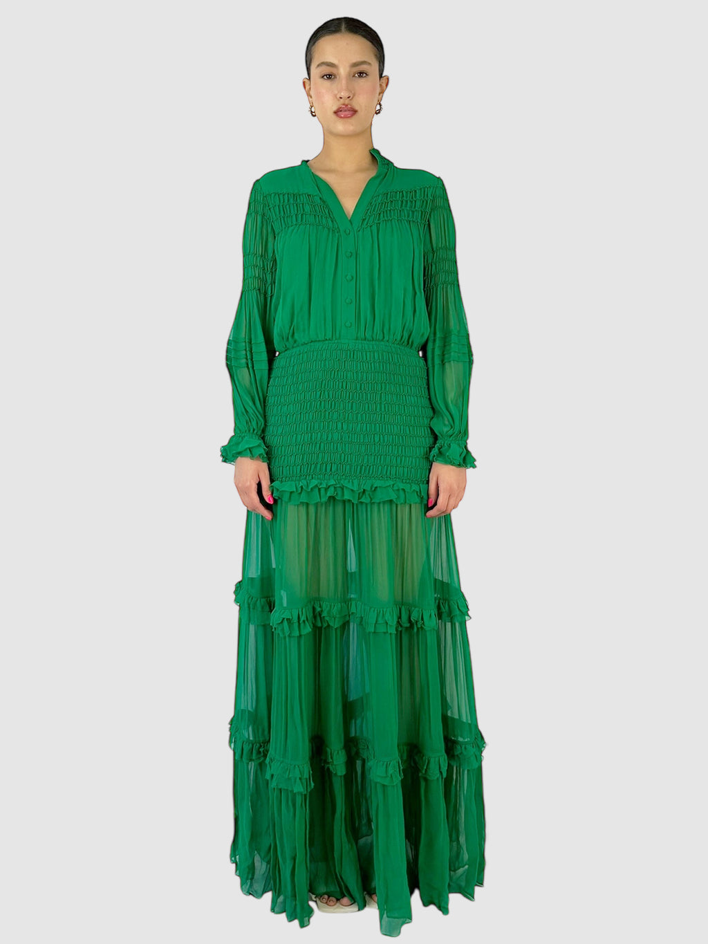 Ruffled Sinclair Dress