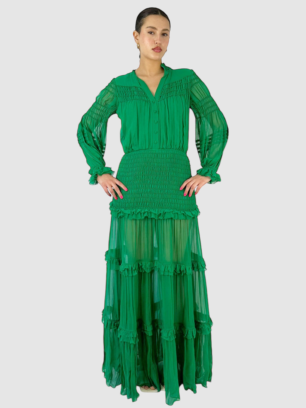 Ruffled Sinclair Dress