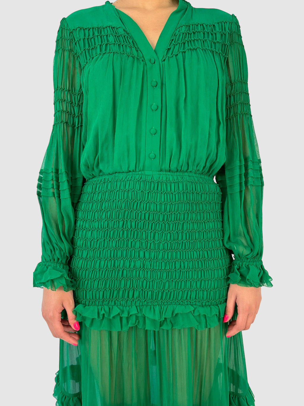 Ruffled Sinclair Dress