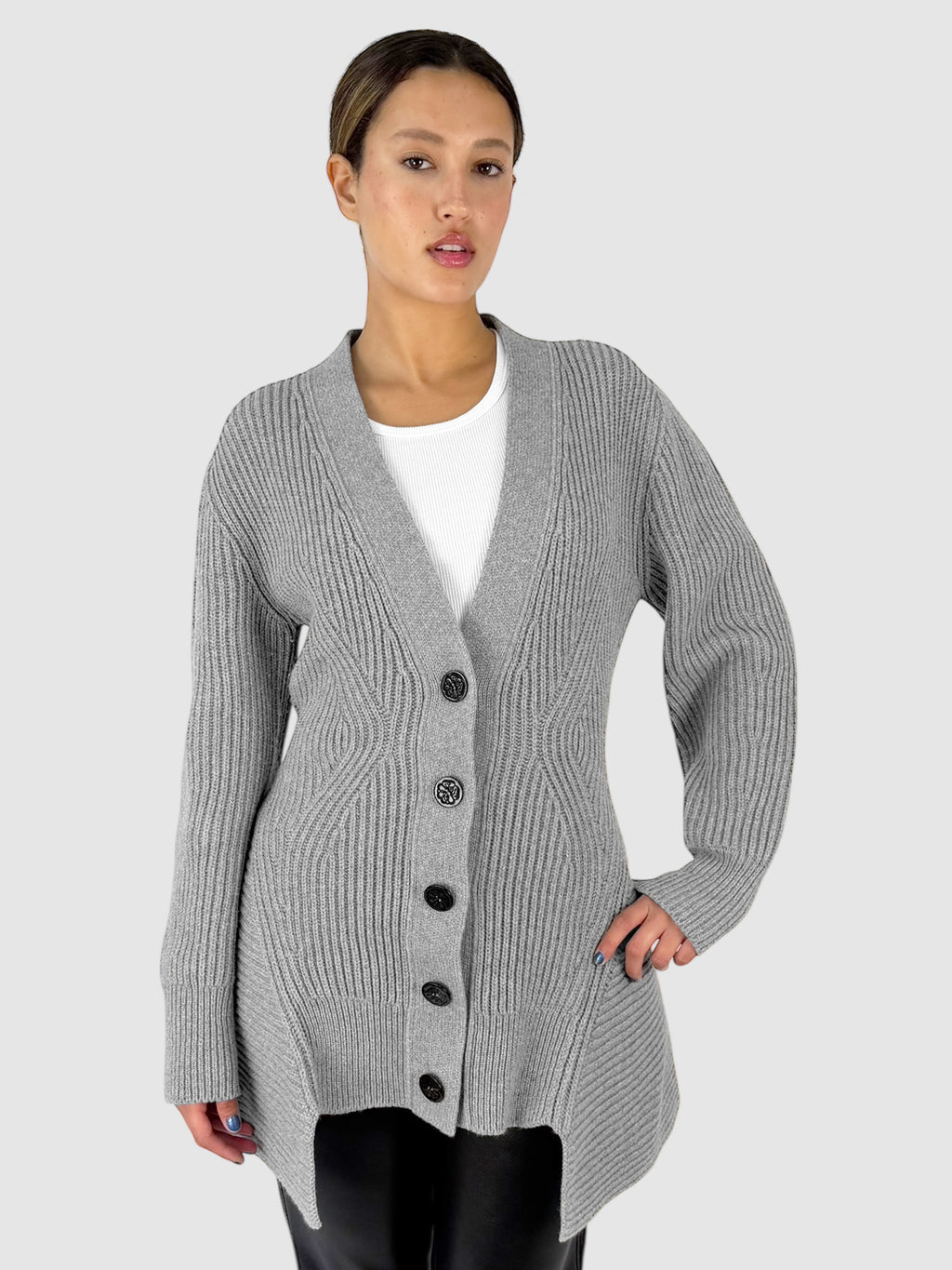 Knit Wool Cardigan