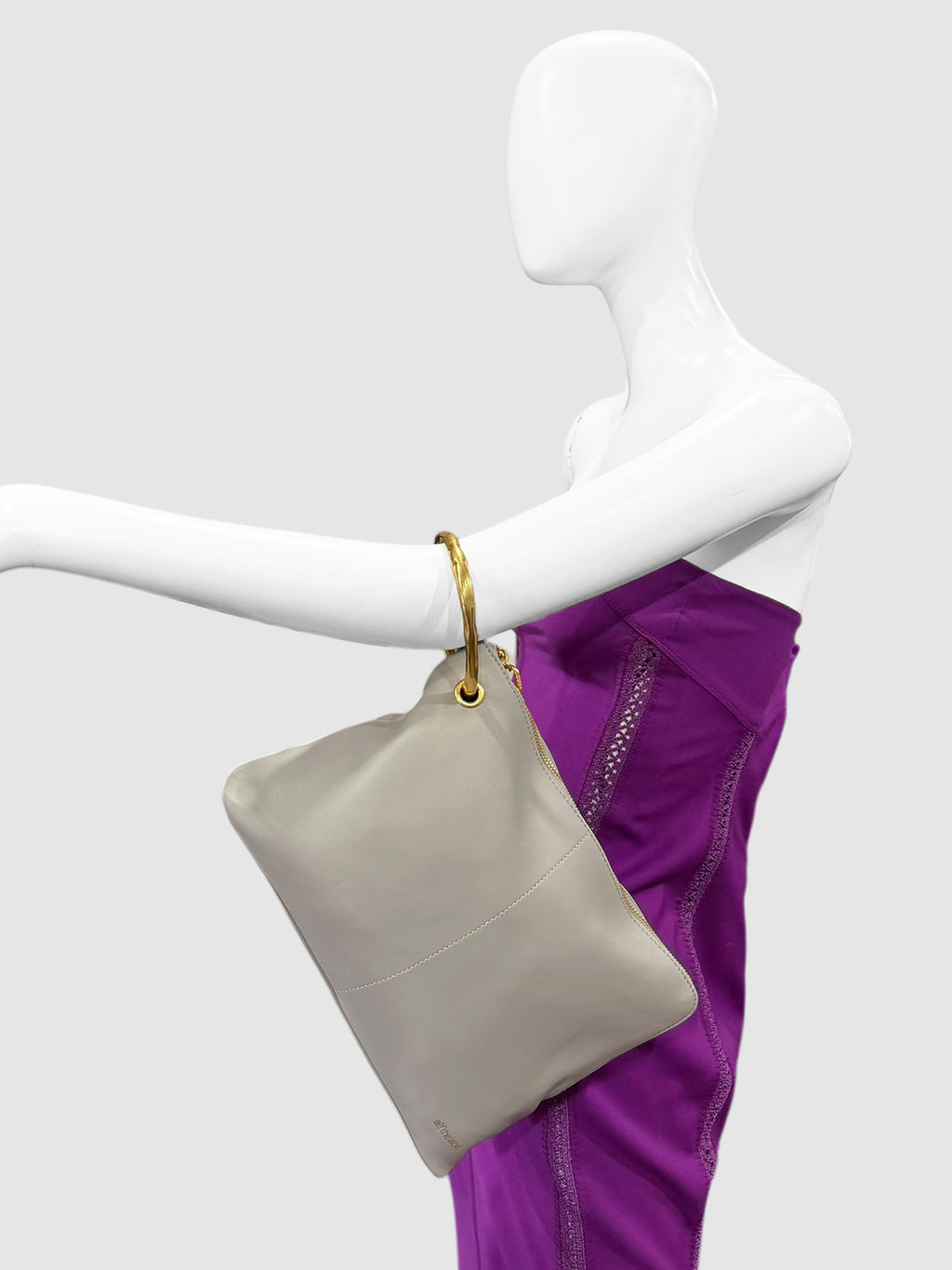 Leather O-Ring Clutch
