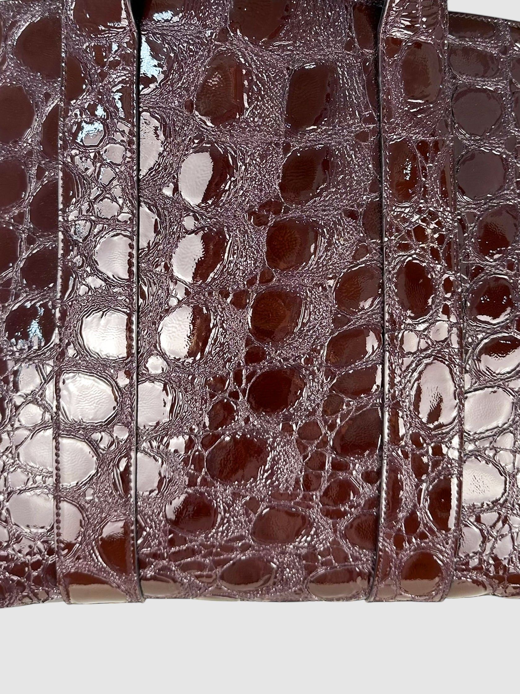 Alligator Embossed Bag