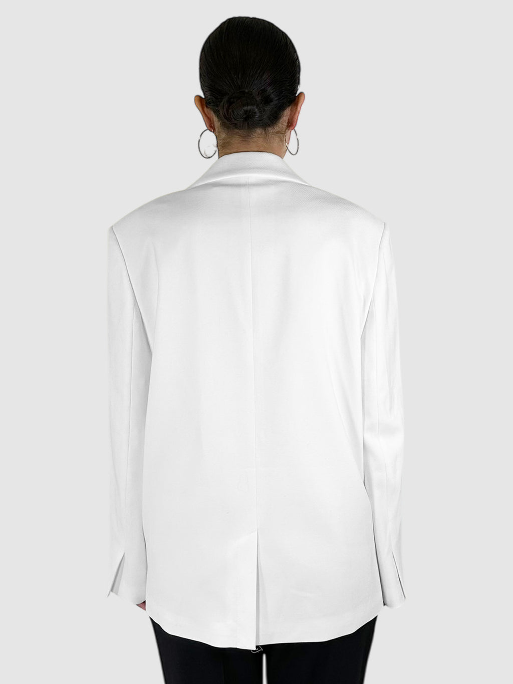 Oversized Single-Breasted Blazer