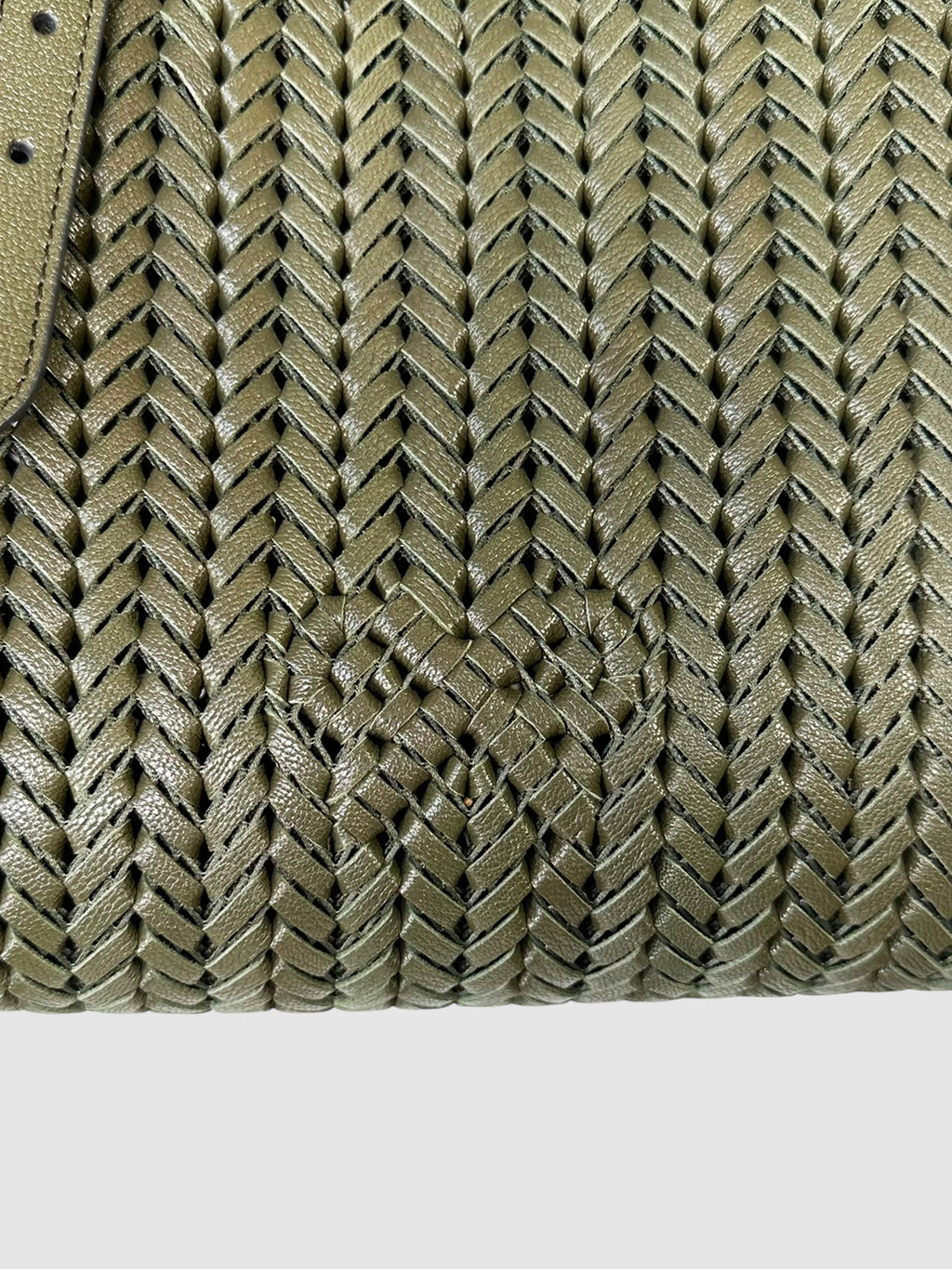 Woven Leather Neeson Tote