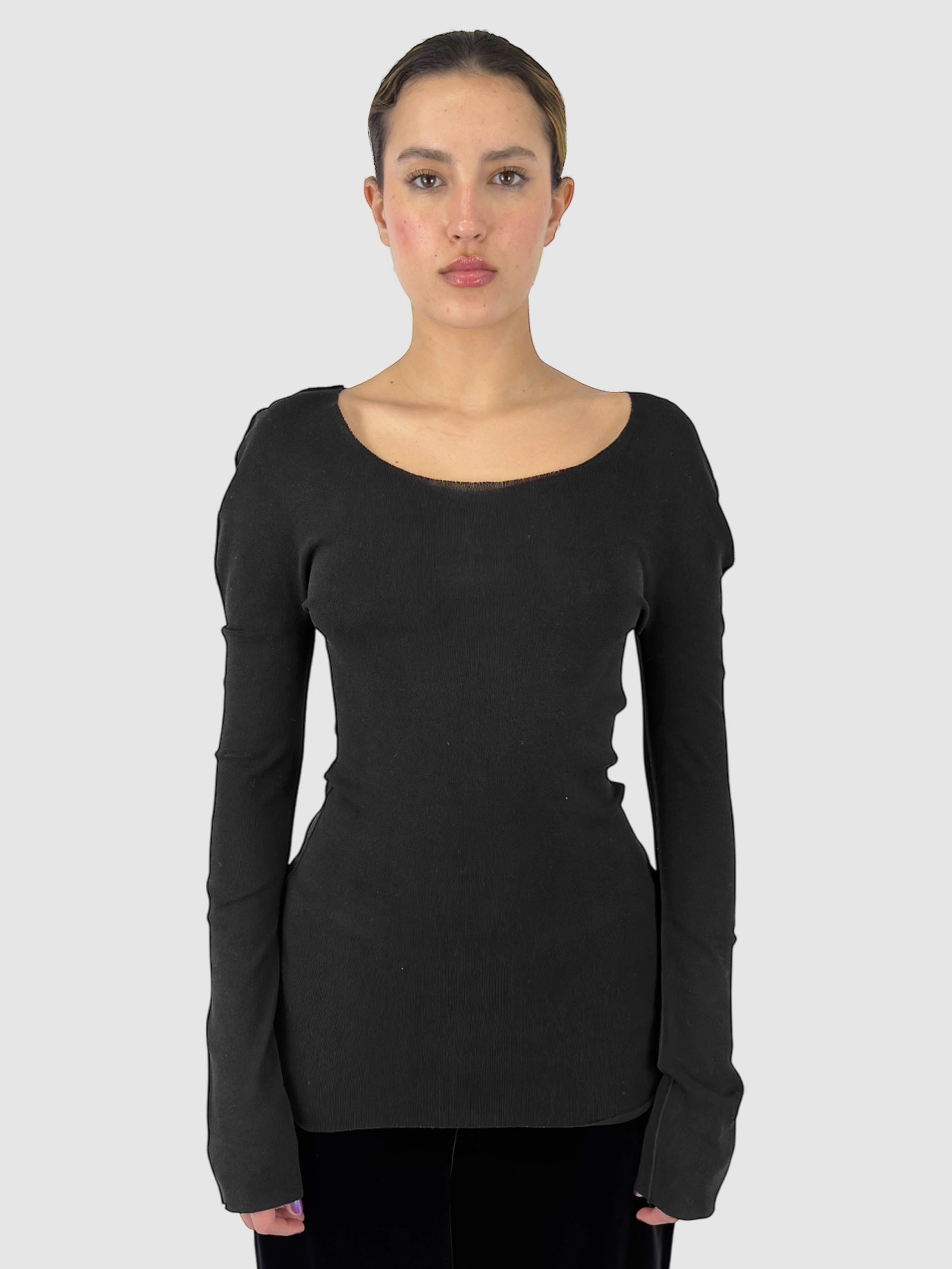 Knit Long Sleeve Top