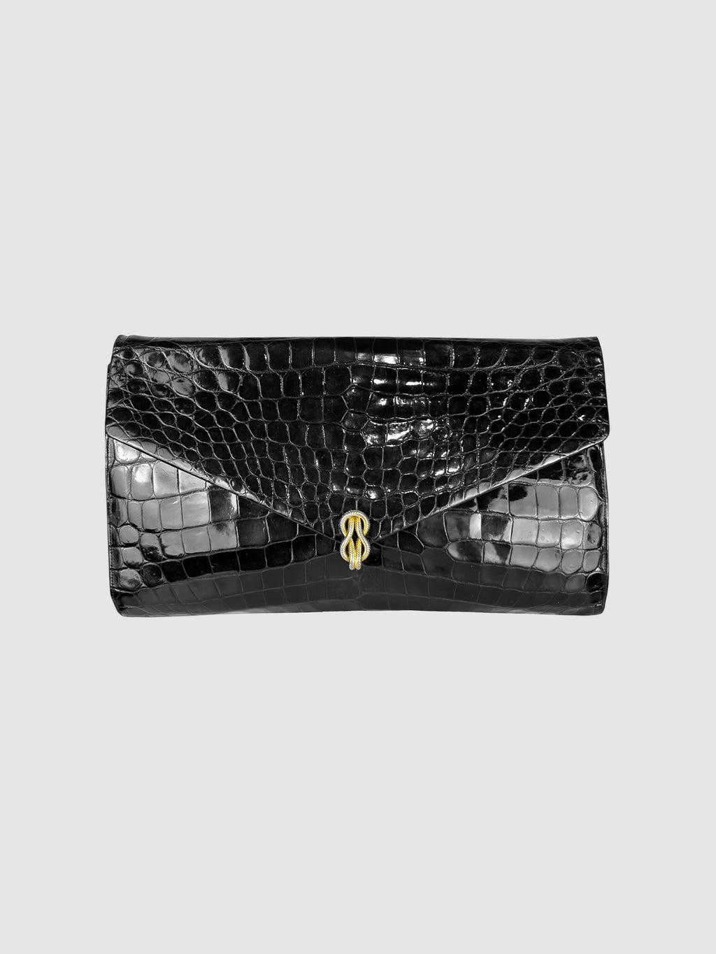 Leather Envelope Clutch