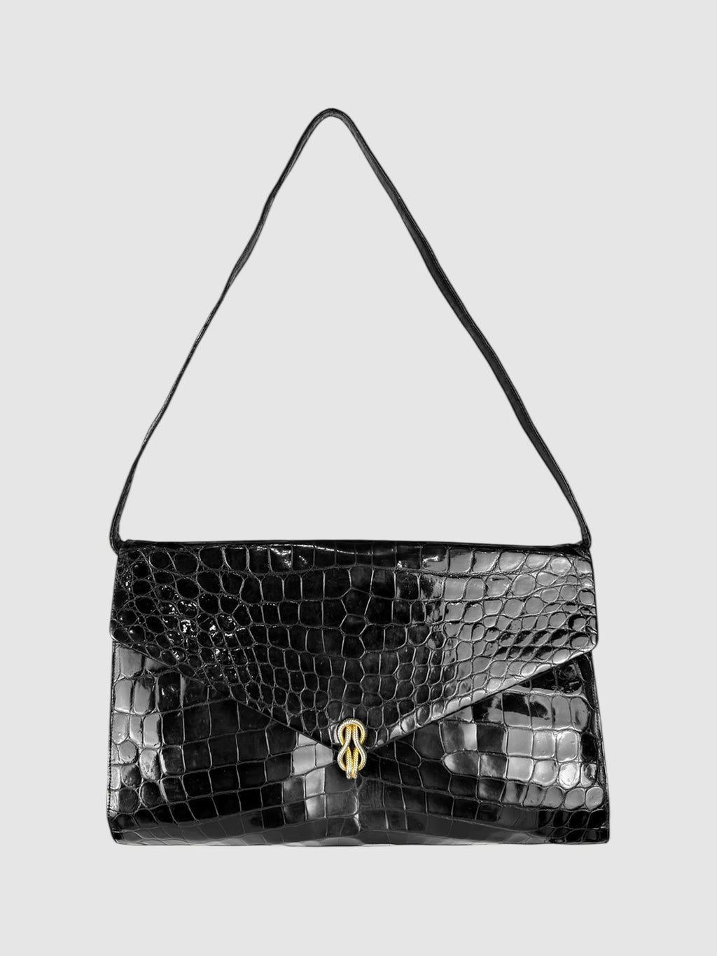 Leather Envelope Clutch