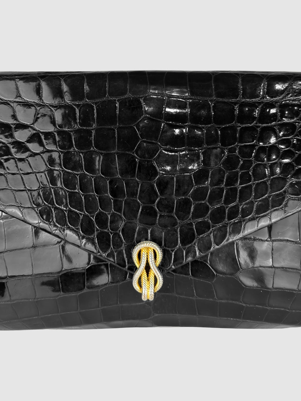 Leather Envelope Clutch