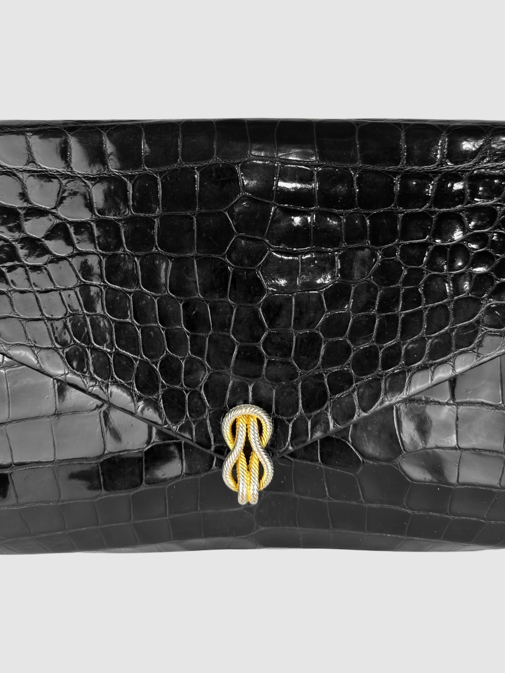 Leather Envelope Clutch