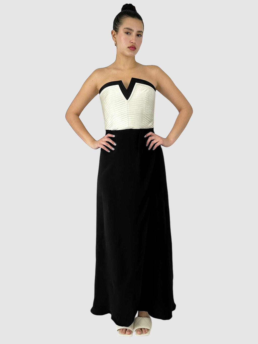 Strapless Maxi Dress