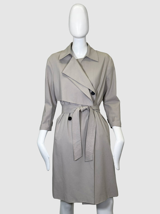 All Saints Double Breasted Trench Coat - Size 2