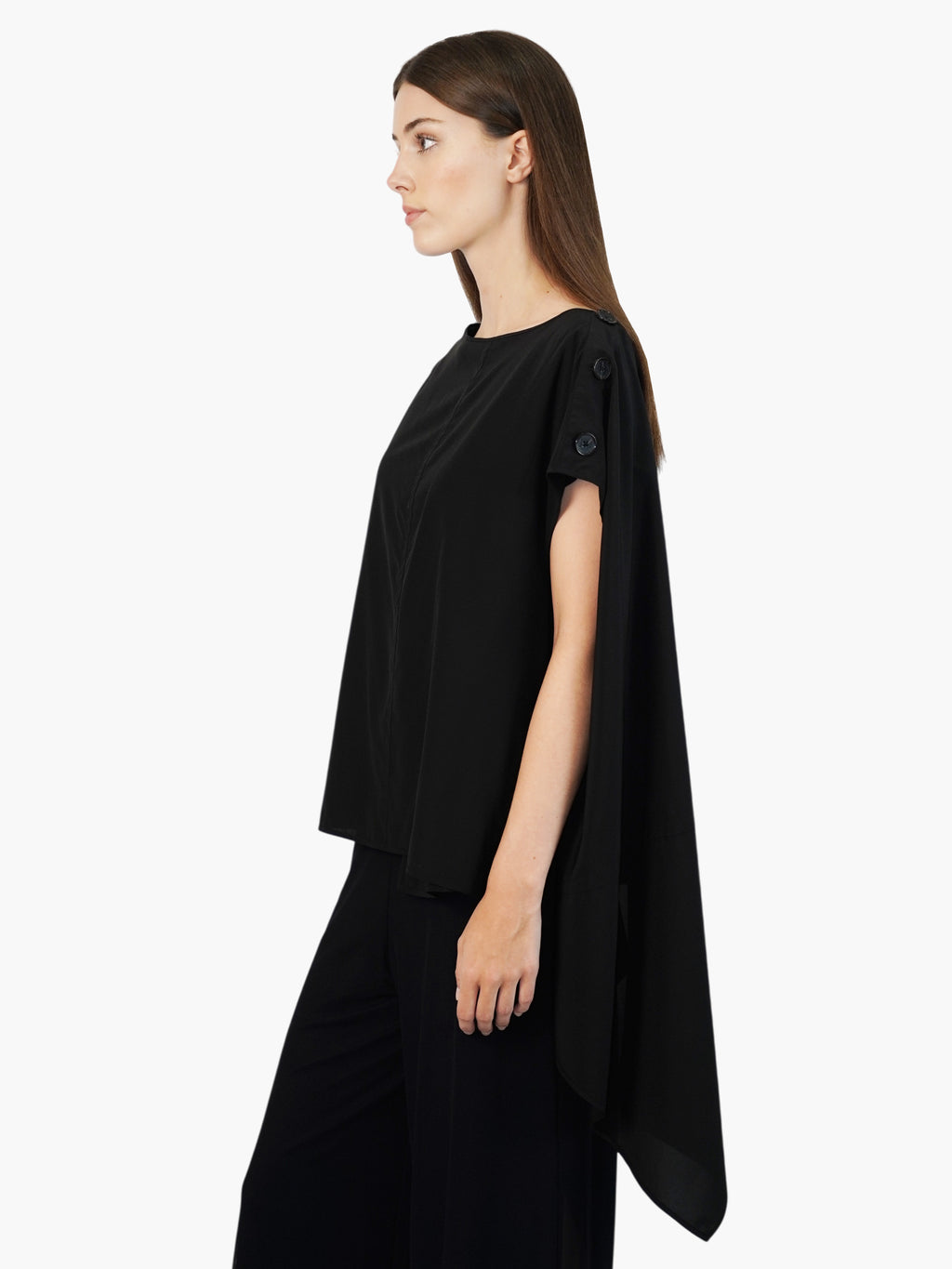 Asymmetrical Draped Top