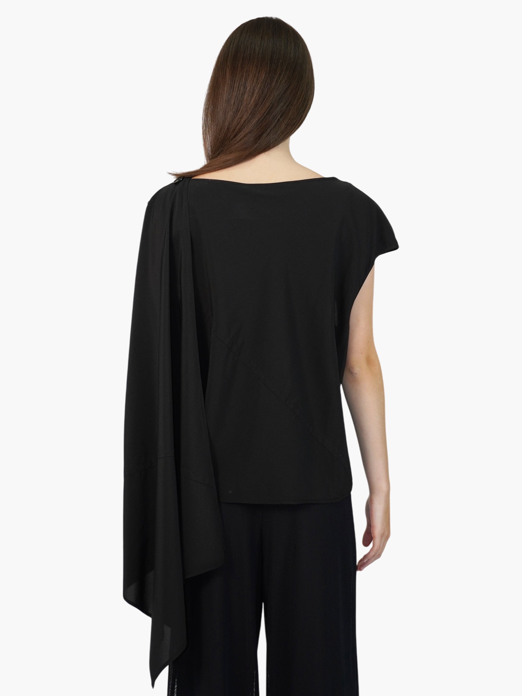 Asymmetrical Draped Top