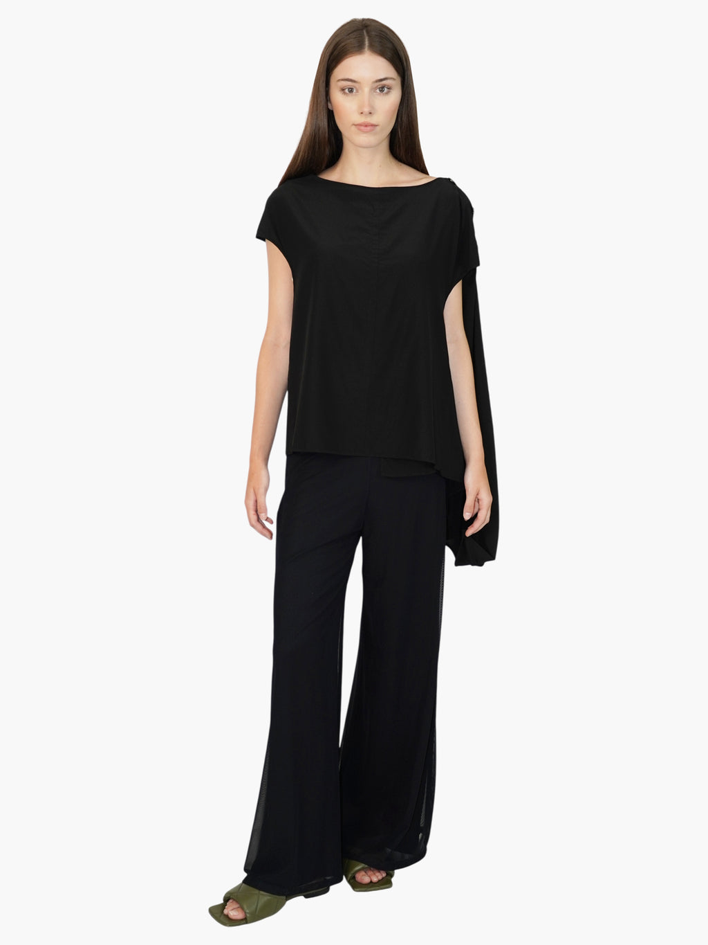 Asymmetrical Draped Top