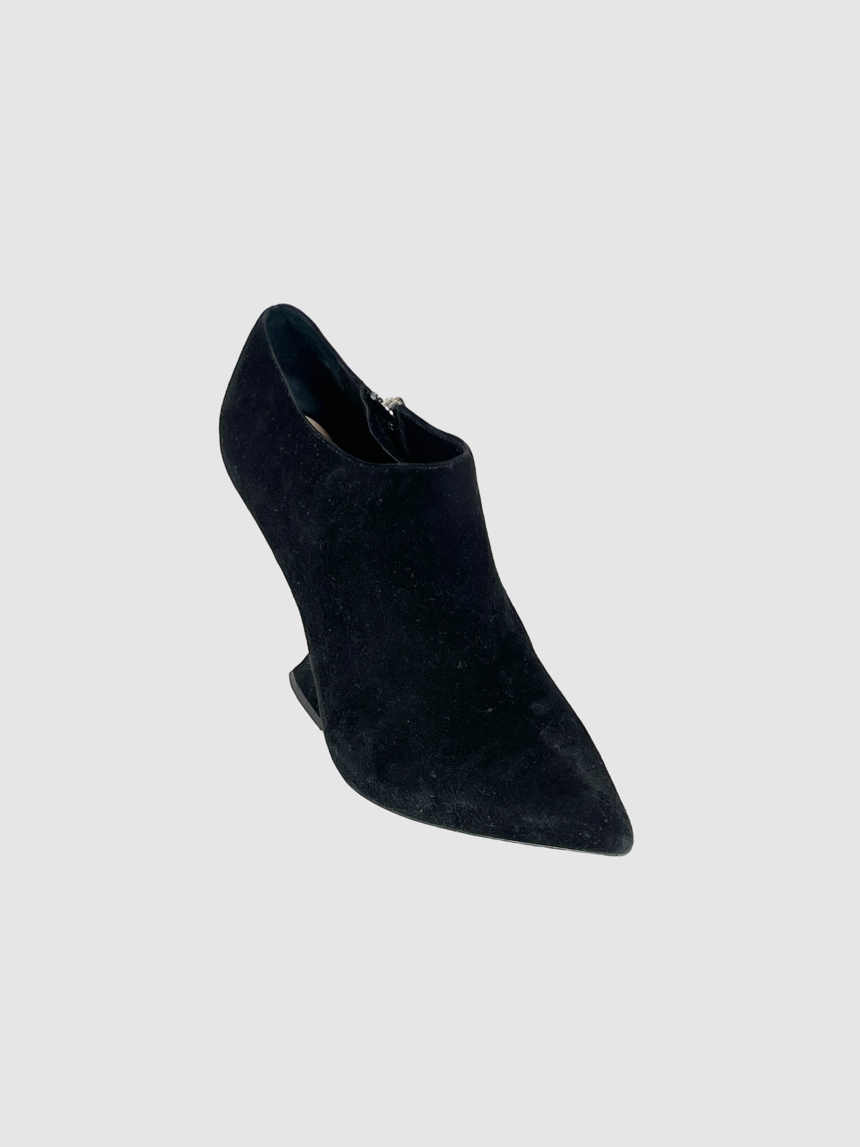 Suede Ankle Chelsea Boots - Size 38