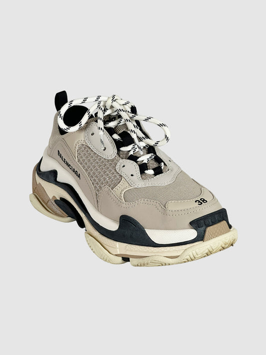 Balenciaga Triple S Chunky Sneakers - Size 38