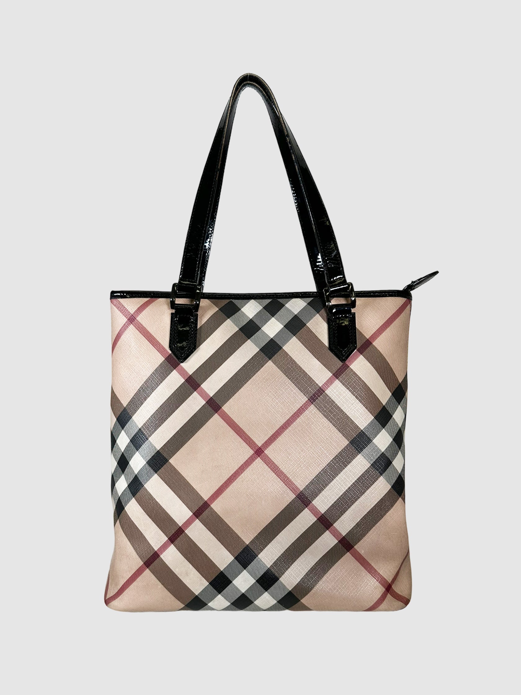Nova Check Tote Bag