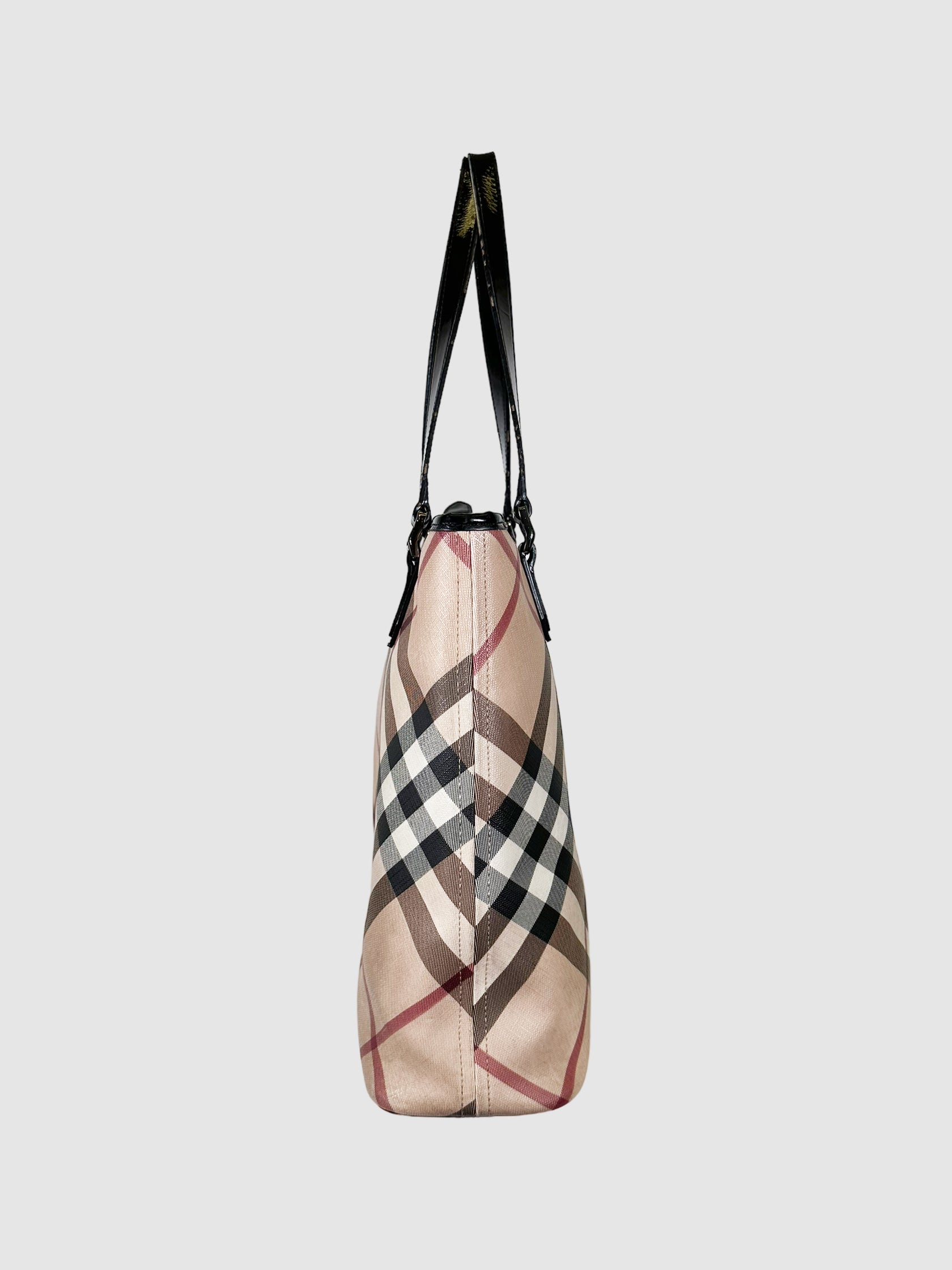 Nova Check Tote Bag