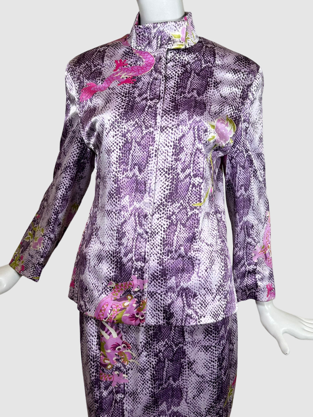 2-Piece Snake Print Set - Size 44