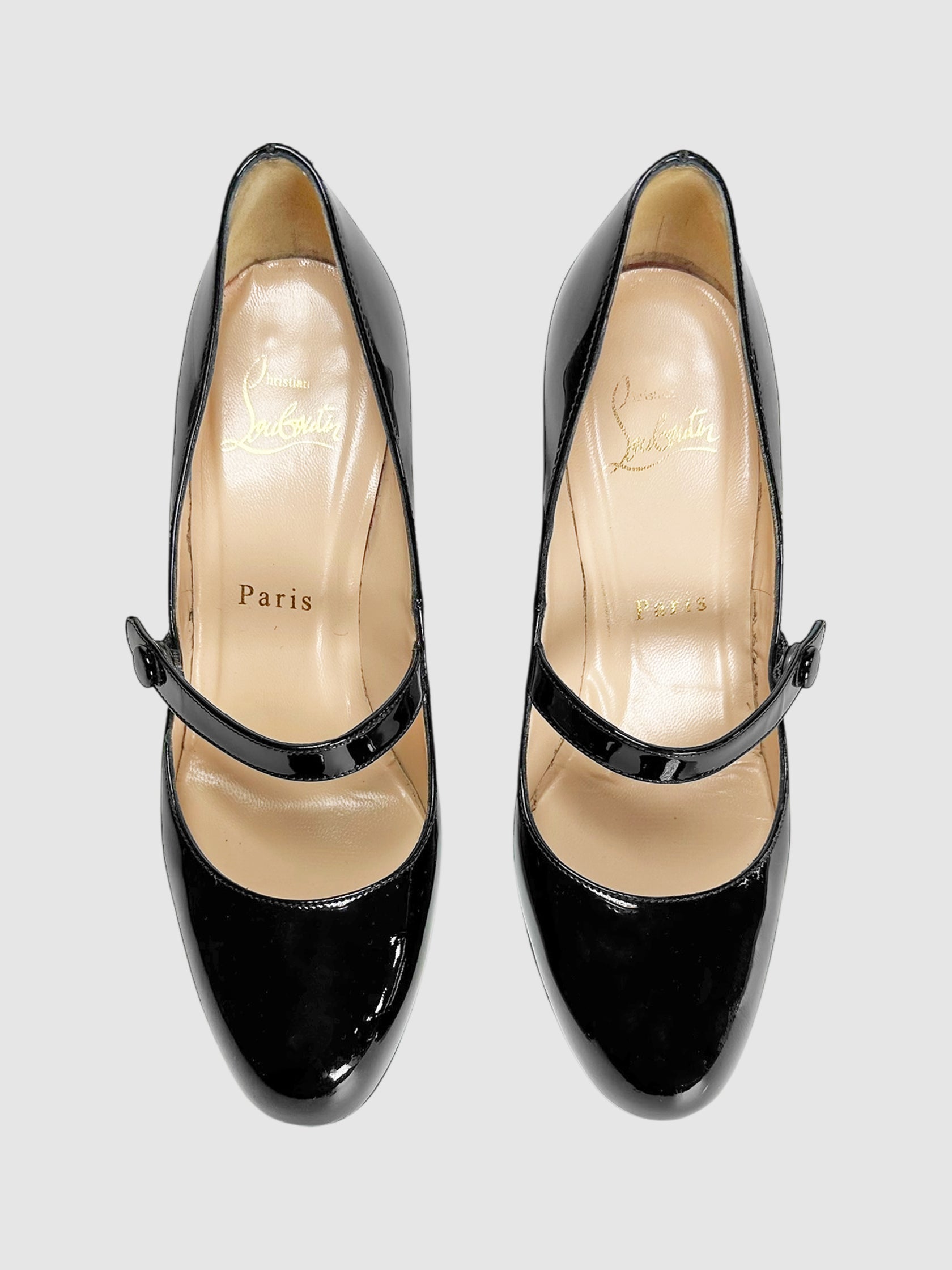 Patent Charlene Pumps
