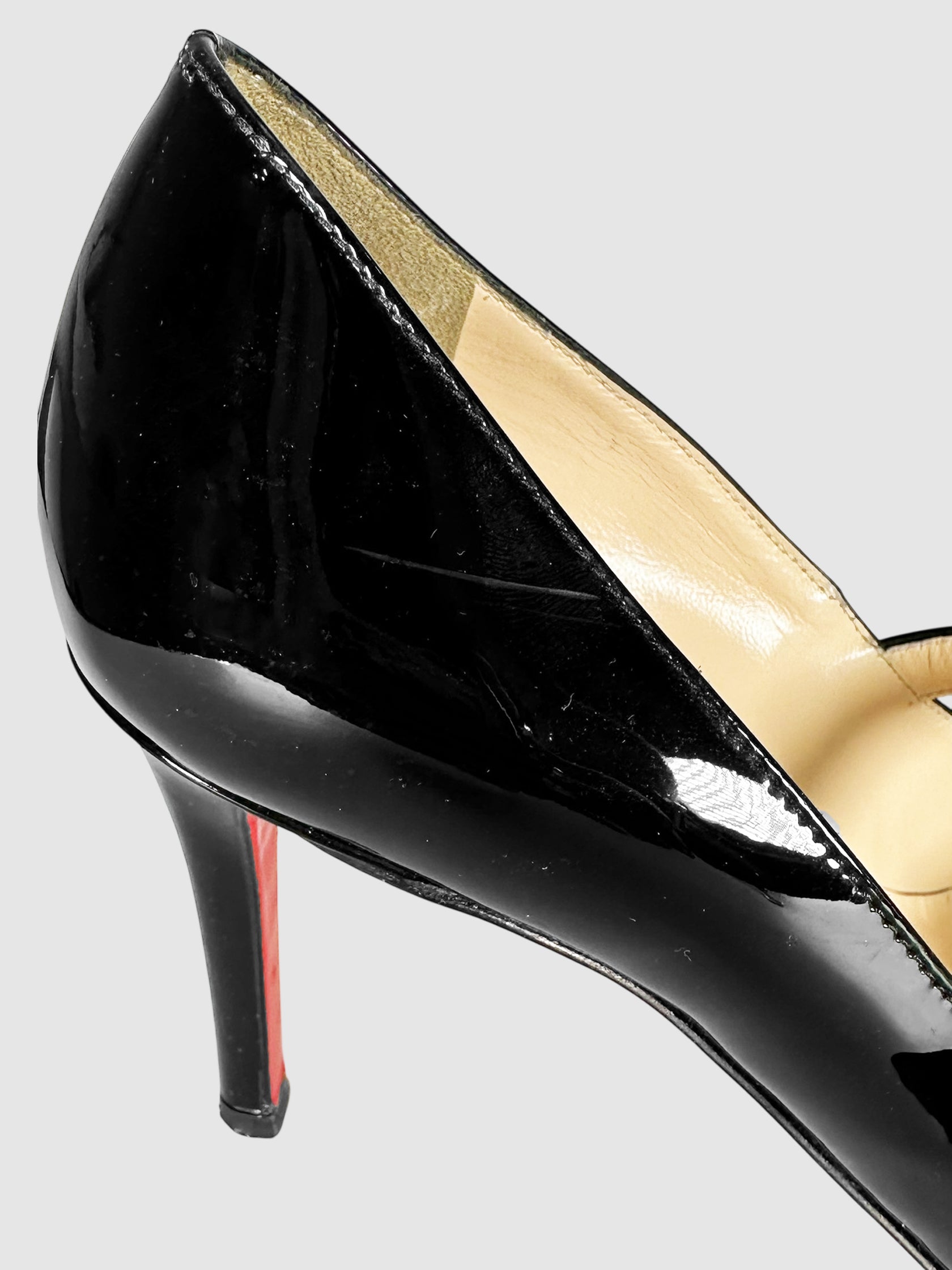 Patent Charlene Pumps