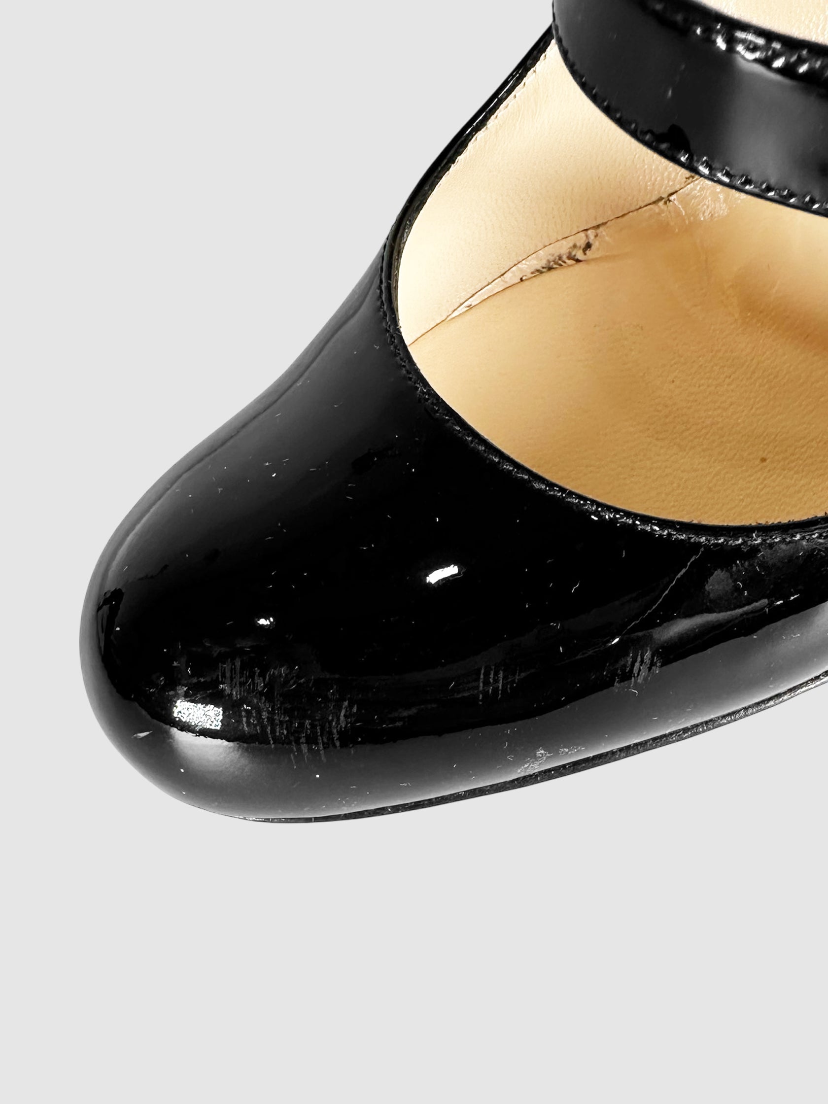 Patent Charlene Pumps