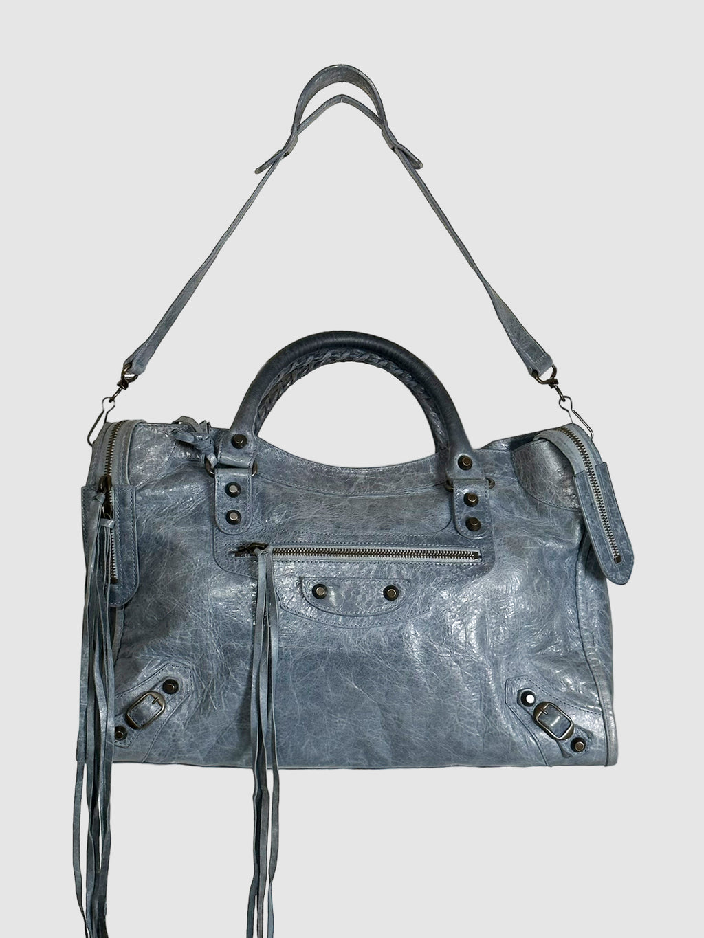 Balenciaga Motocross Classic City Bag