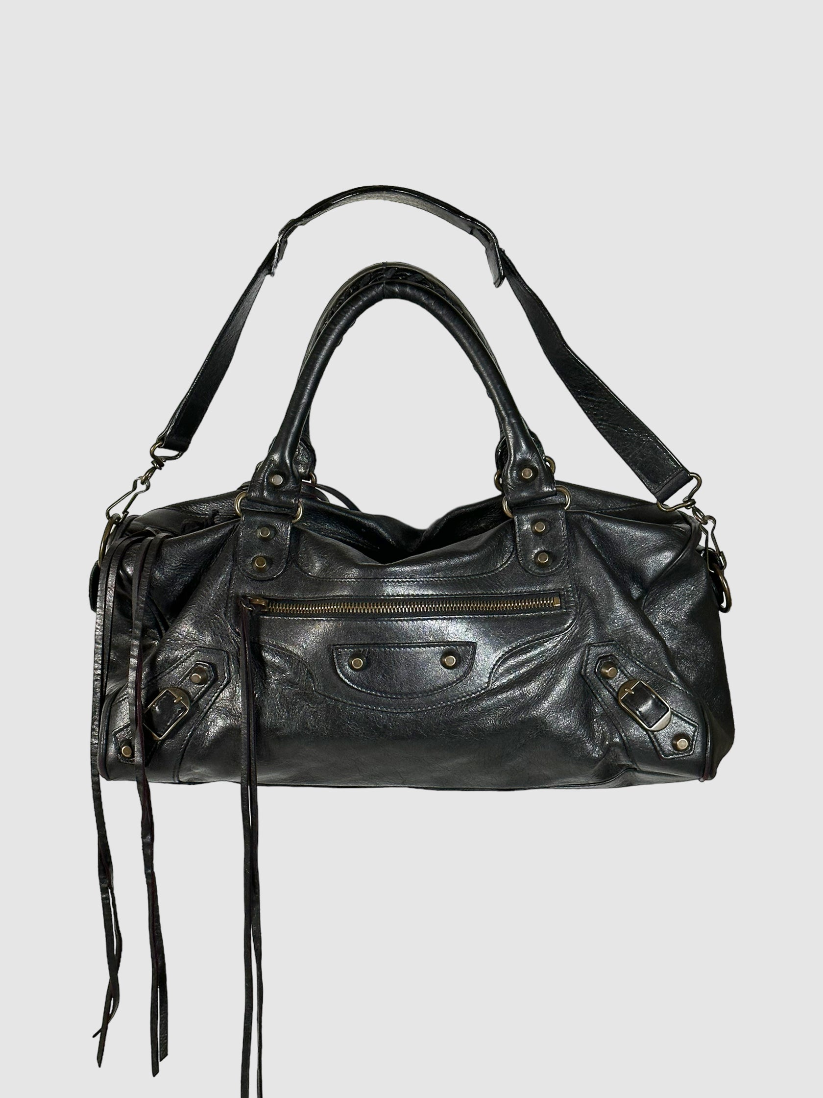 Balenciaga Motocross City Bag