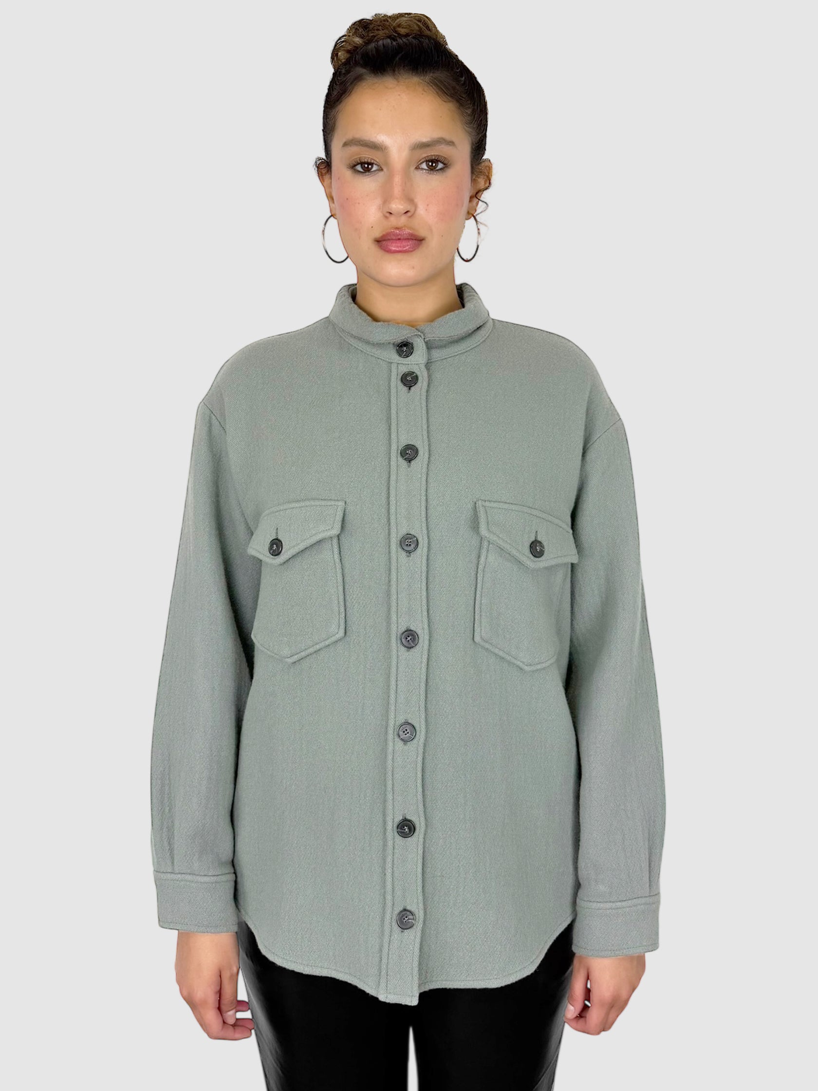 Wool Shirt Jacket