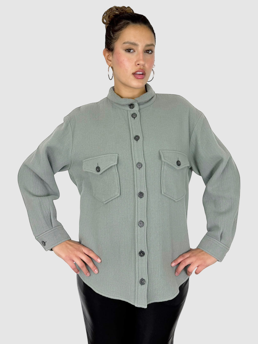 Wool Shirt Jacket
