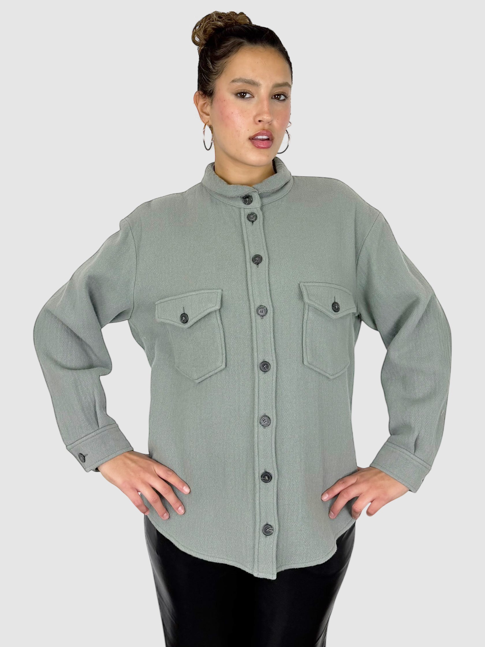 Wool Shirt Jacket